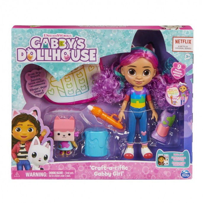 Gabby’s dollhouse lutka s figuricom - kreativni set