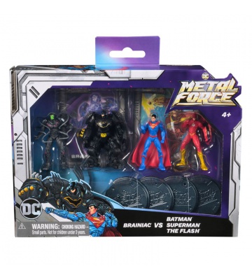 DC Metal Force skup figura s postoljem 5 cm