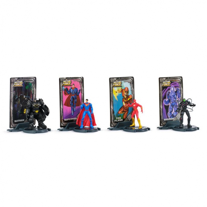 DC Metal Force skup figura s postoljem 5 cm