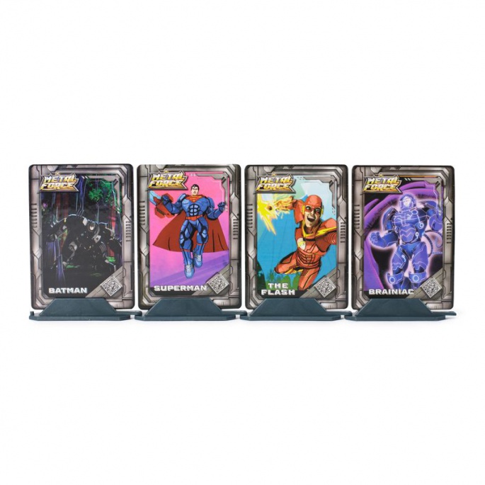 DC Metal Force skup figura s postoljem 5 cm