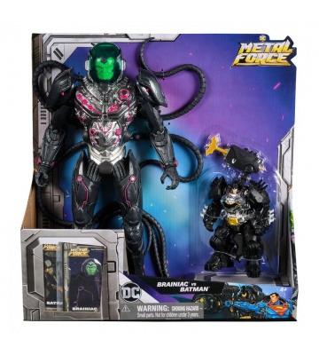 DC Metal Force akcijska figura Brainiac 30 cm