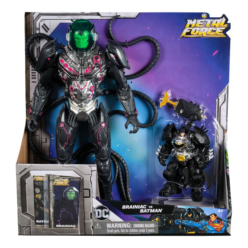 DC Metal Force akcijska figura Brainiac 30 cm