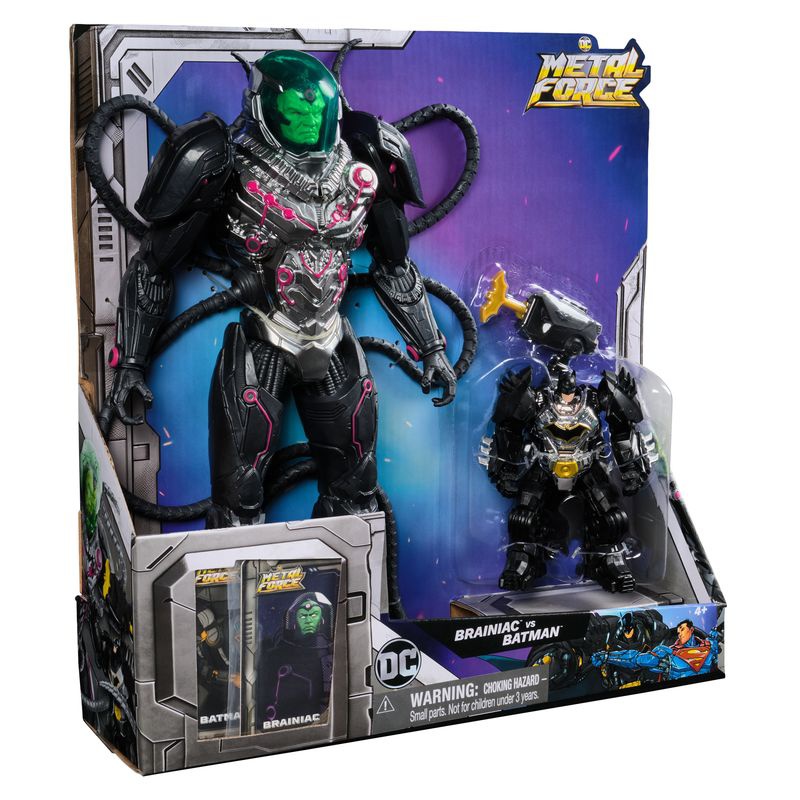 DC Metal Force akcijska figura Brainiac 30 cm