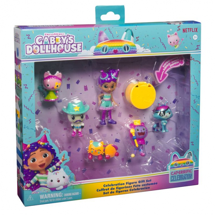 Akcija: Gabby’s dollhouse, višestruko pakiranje figura za proslavu + igračka set vrt po pola cijene