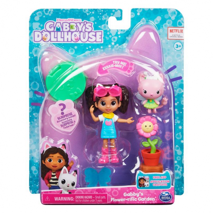 Akcija: Gabby’s dollhouse, višestruko pakiranje figura za proslavu + igračka set vrt po pola cijene