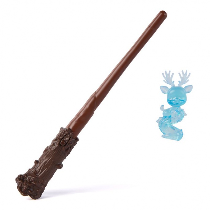 Akcija Harry Potter čarobni štapić s svijetlećim patronusom + figure Harryja i Cho za polovicu cijene