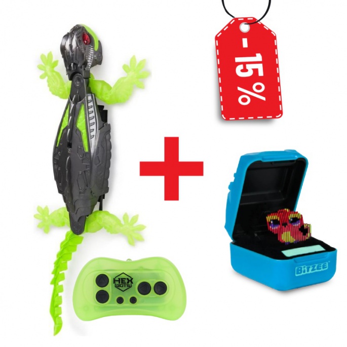 Povoljan paket: RC Gekon penje se po zidovima + Bitzee Magicals s 15% popusta