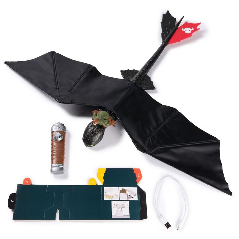 Kako izdresirati zmaja veliki RC leteći Bezubica