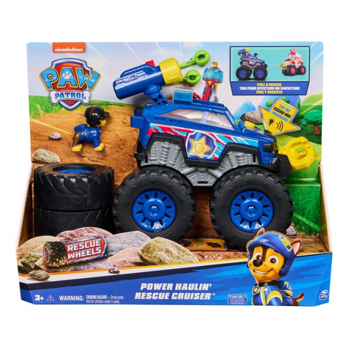 Paw Patrol interaktivni auto Rescue Wheels Chase + osnovno vozilo Zuma za polovicu