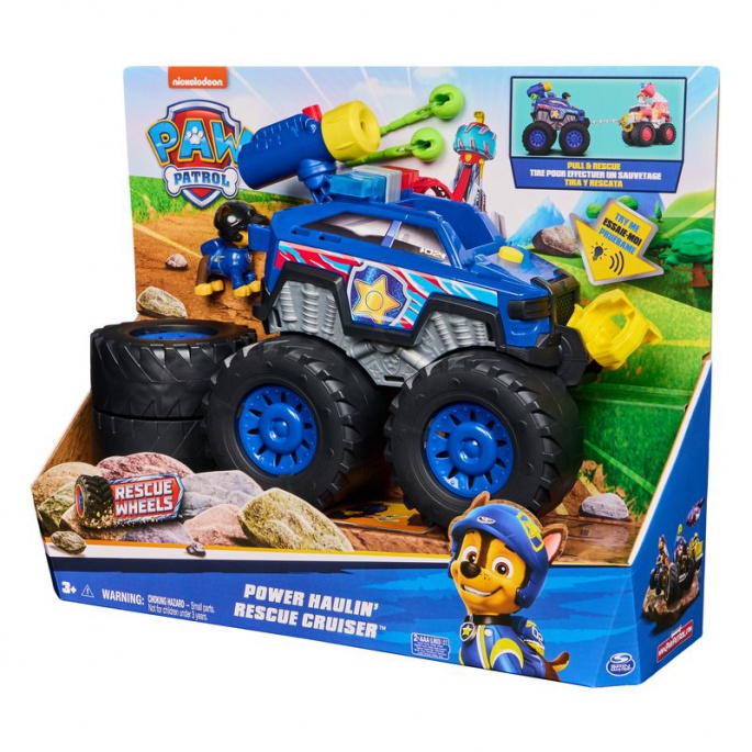 Paw Patrol interaktivni auto Rescue Wheels Chase + osnovno vozilo Zuma za polovicu
