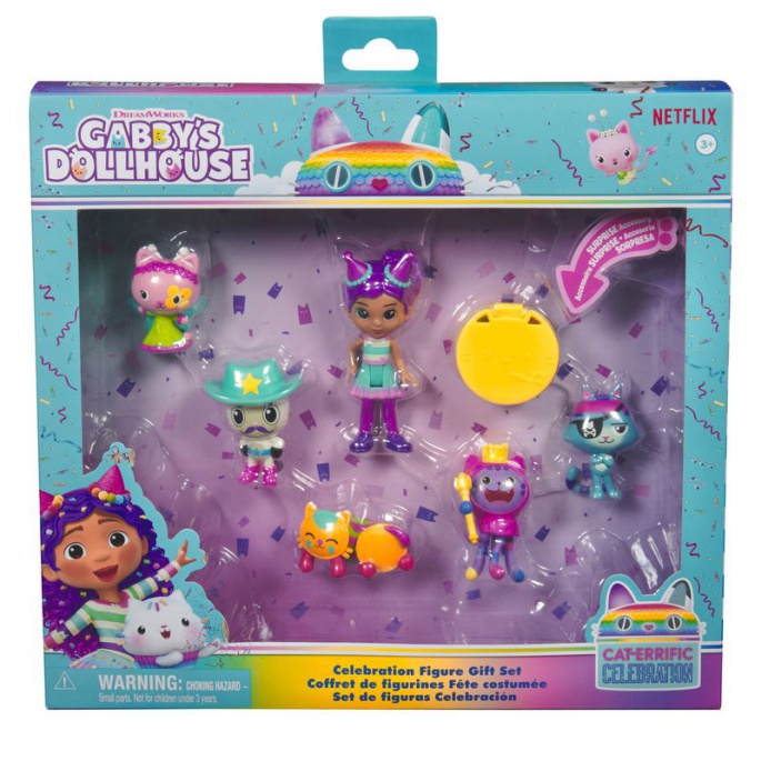 AKCIJA: Gabby’s dollhouse Mercat plišana + višestruko pakiranje figurica za pola cijene