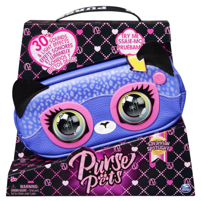 Purse Pets interaktivni bubrežnjak gepard