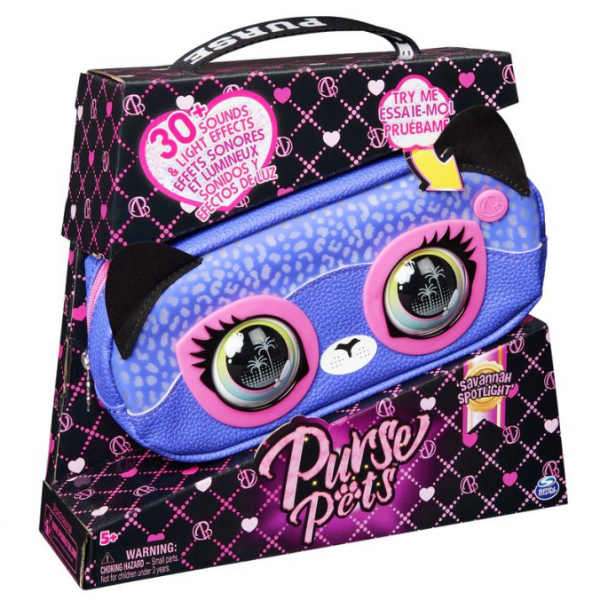 Purse Pets interaktivni bubrežnjak gepard