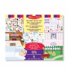 Melissa & Doug naljepnice koje se mogu višestruko koristiti s podlogom - kuća