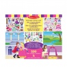 Melissa & Doug naljepnice za višekratnu uporabu s podlogom - dvorac
