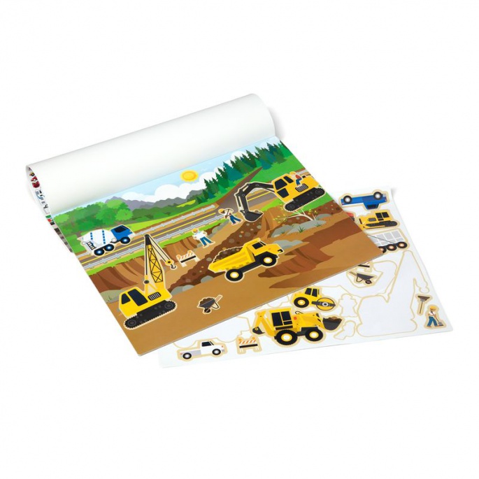 Melissa & Doug naljepnice za višekratnu upotrebu s podlogom - prijevozna sredstva