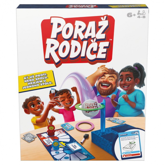 Spin Master Games društvena igra Pobijedi roditelje 2025 - češka verzija