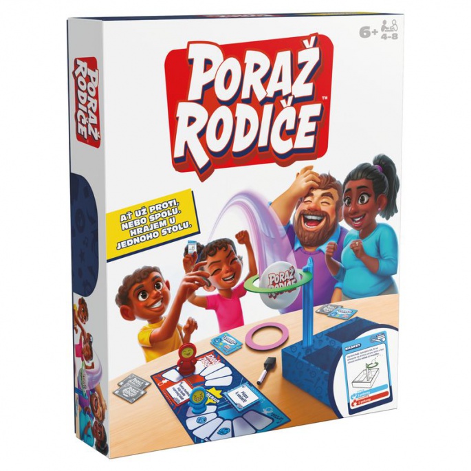 Spin Master Games društvena igra Pobijedi roditelje 2025 - češka verzija