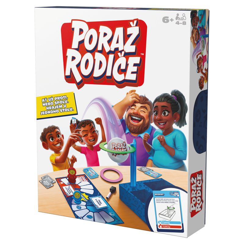 Spin Master Games društvena igra Pobijedi roditelje 2025 - češka verzija