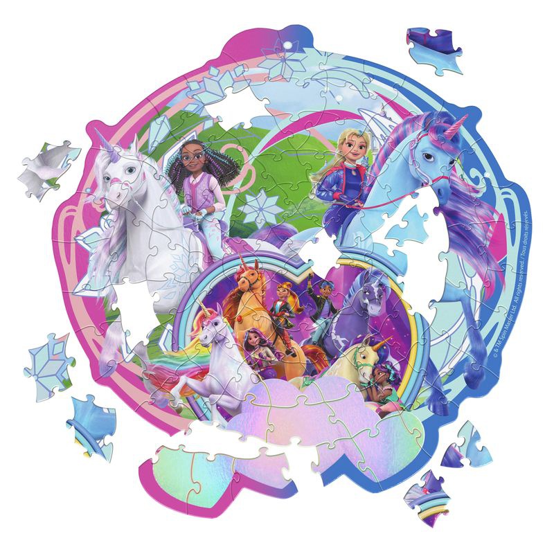 Akademija za jednoroge puzzle Ledeno avantura 100 dijelova