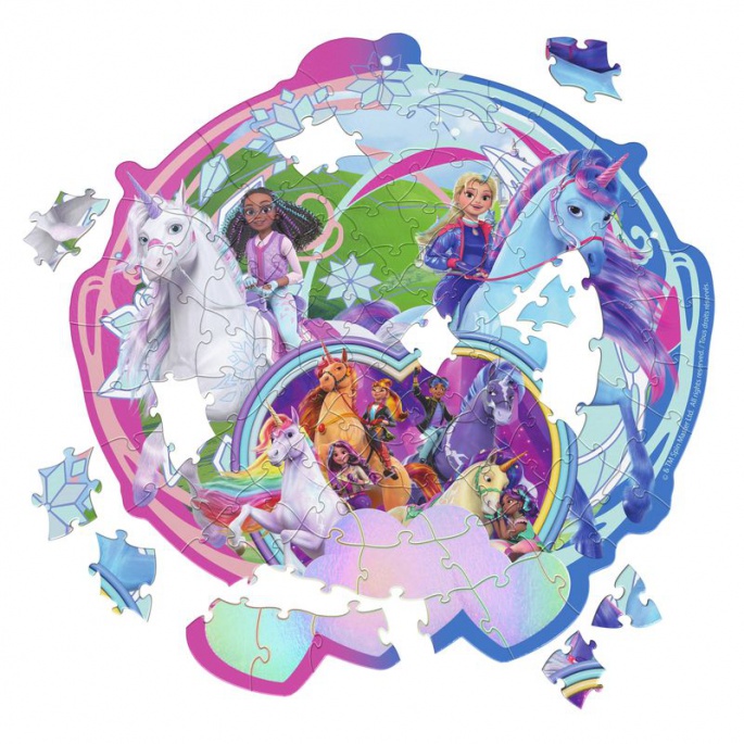 Akademija za jednoroge puzzle Ledeno avantura 100 dijelova