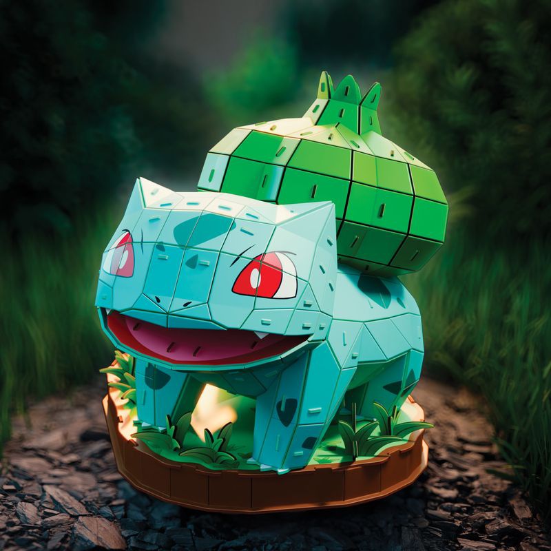 3D Puzzle Pokémon Bulbasaur