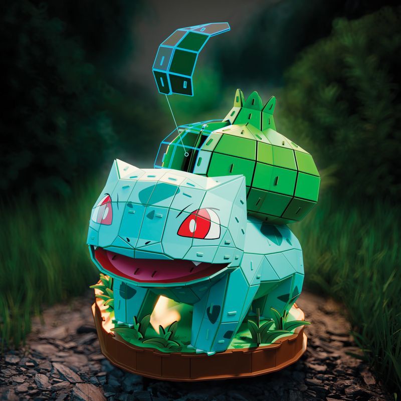 3D Puzzle Pokémon Bulbasaur