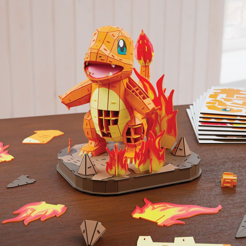 Puzzle Pokémon Charmander 3D
