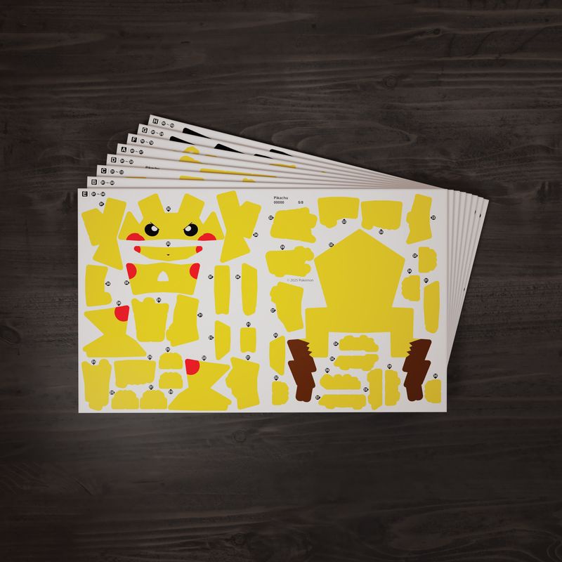 3D puzzle Pokémon Pikachu