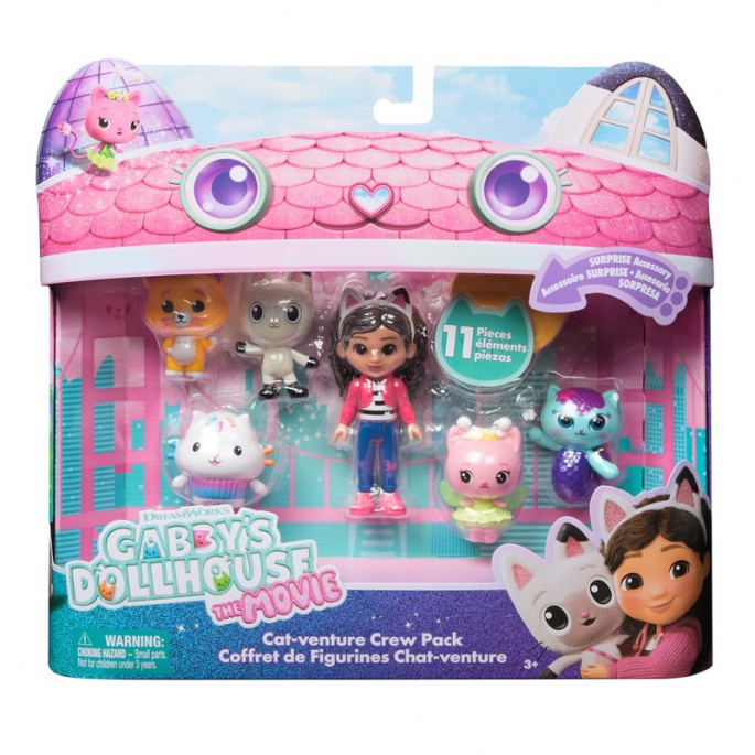 Gabby’s Dollhouse u filmu: višepakiranje figurica