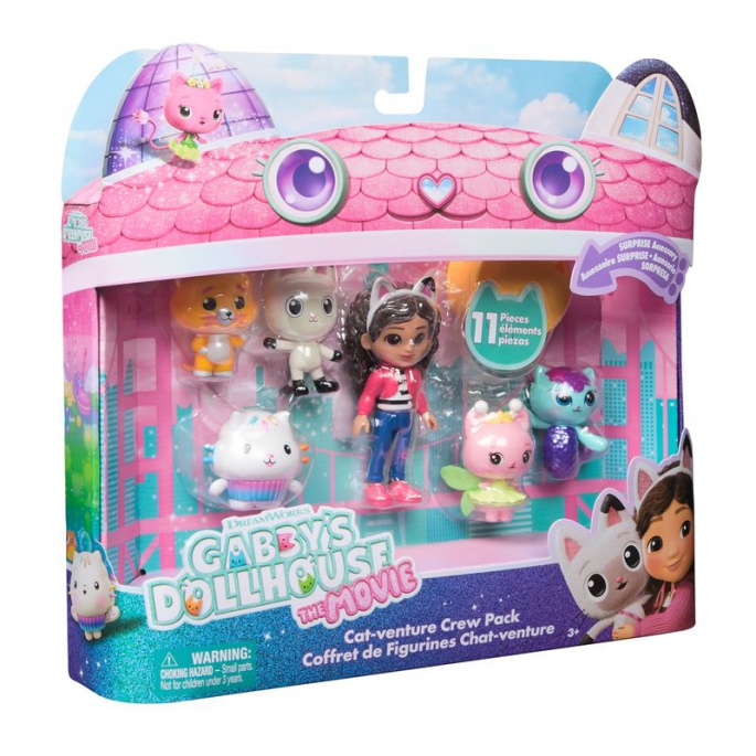 Gabby’s Dollhouse u filmu: višepakiranje figurica