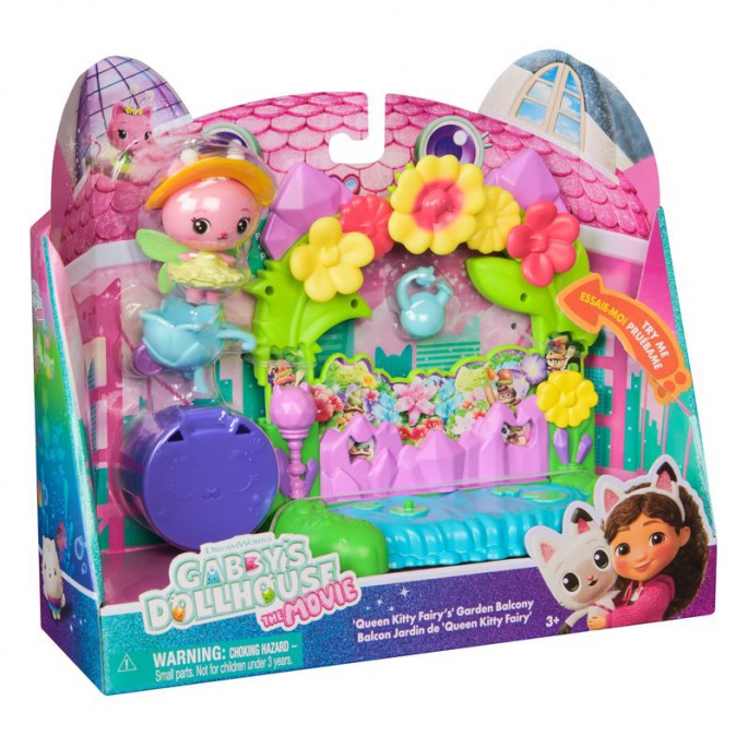 Gabby’s Dollhouse u filmu: set s balkonom i vrtom za igru