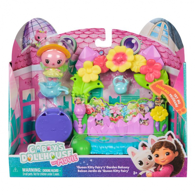 Gabby’s Dollhouse u filmu: set s balkonom i vrtom za igru