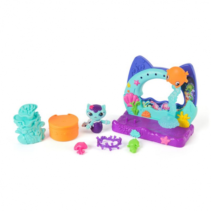 Gabby’s Dollhouse: Balkonski Igraći Set Akvarij