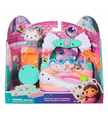 Gabby’s Dollhouse: Balkonski Set Za Igranje Slastičarna