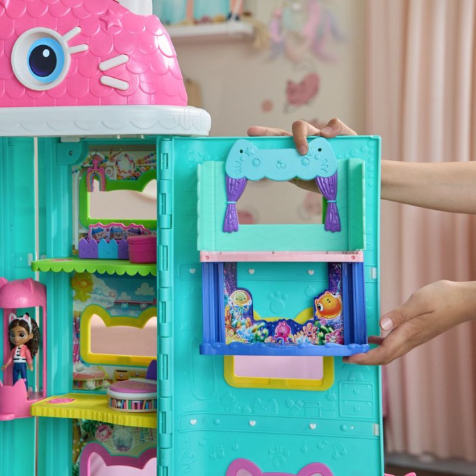 Gabby’s Dollhouse u filmu: kupaonica za veliku kuću