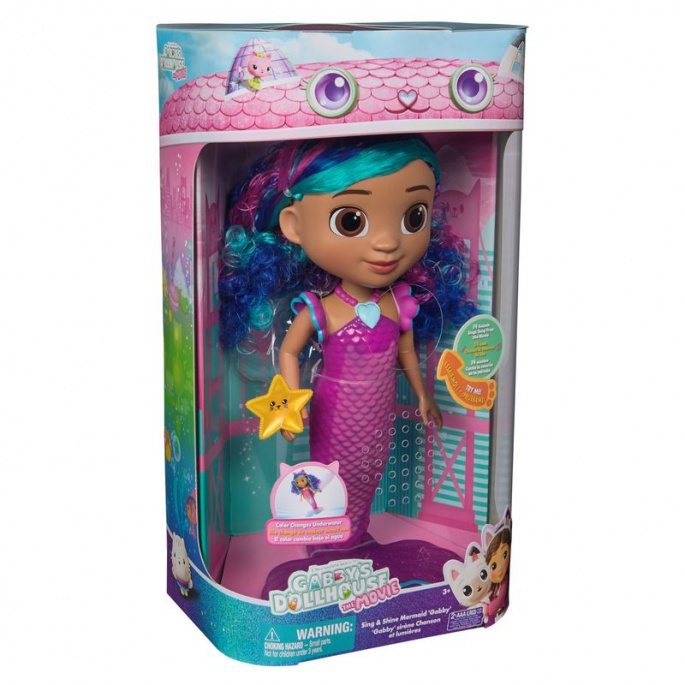 Gabby’s Dollhouse iz filma: sirena Gabby sa zvukovima