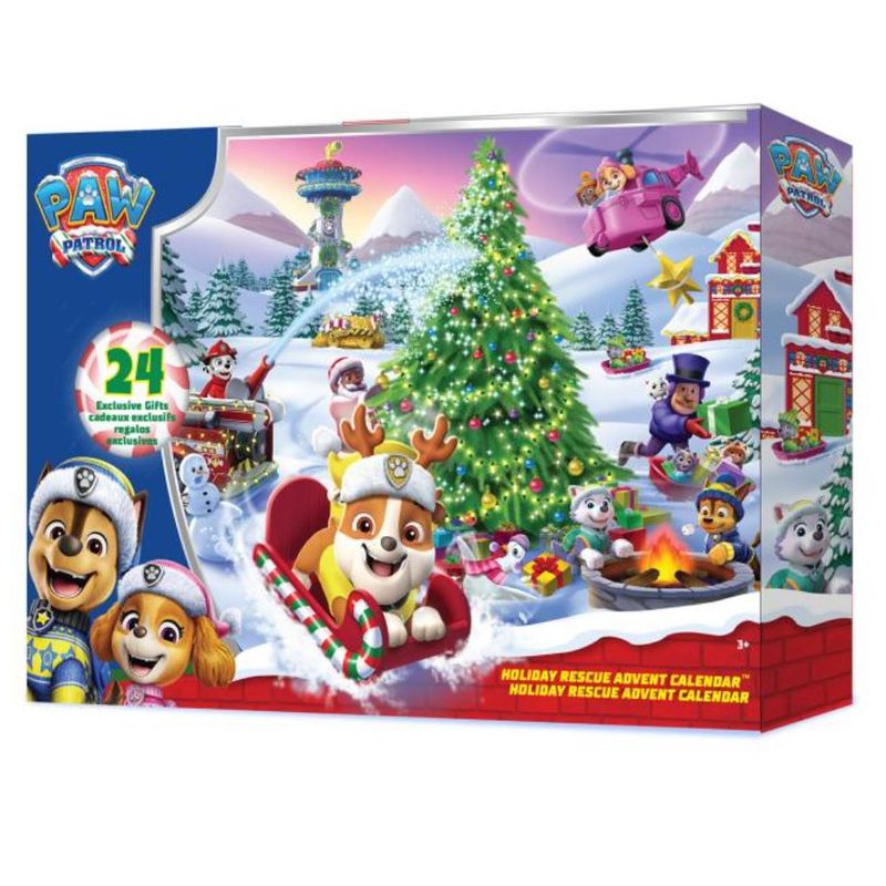 Paw Patrol adventski kalendar 2025
