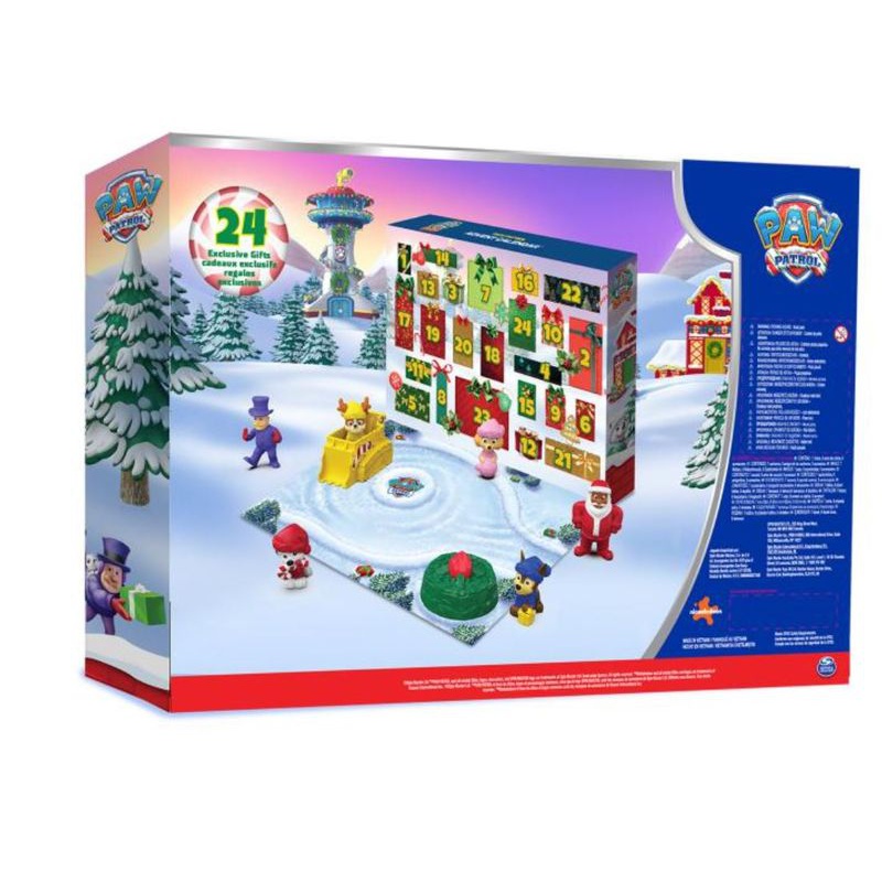 Paw Patrol adventski kalendar 2025