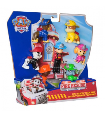 Psići u ophodnji Fire Rescue multiset figura