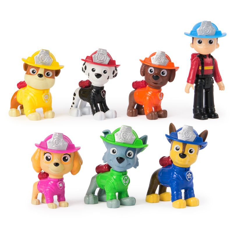 Psići u ophodnji Fire Rescue multiset figura