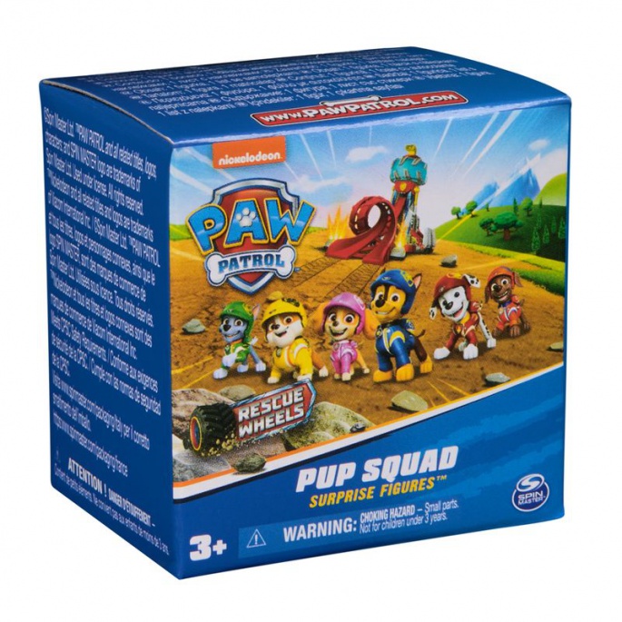 Psići u ophodnji sakupljačke figurice Rescue Wheels