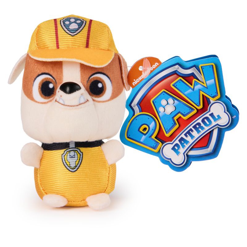 Paw Patrol plišana igračka Rubble 7,5 cm
