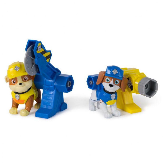 Rubble i ekipa figura Rubble i Wheeler s opremom