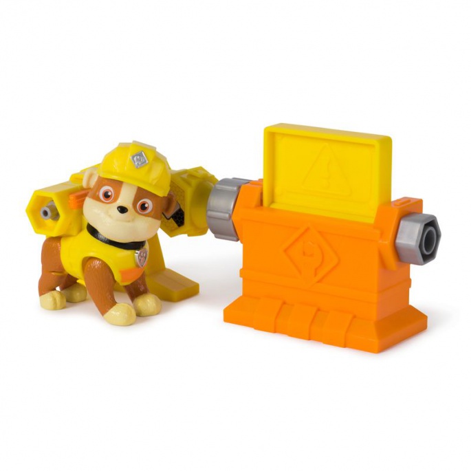 Rubble i ekipa figura Rubble i Wheeler s opremom