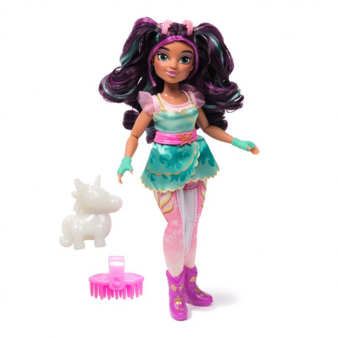 Unicorn Academy lutka Ava s mladunčem jednoroga 24 cm