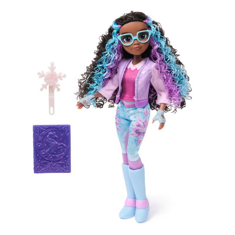 Unicorn Academy lutka Layla s knjigom 24 cm