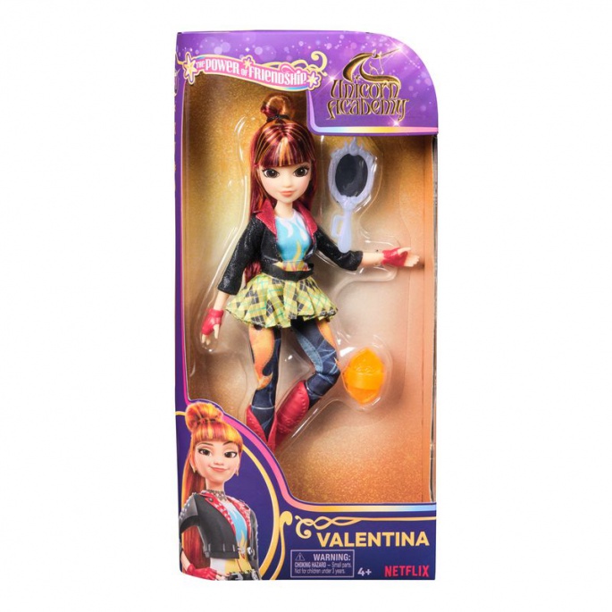 Unicorn Academy lutka Valentina sa zrcalom 24 cm