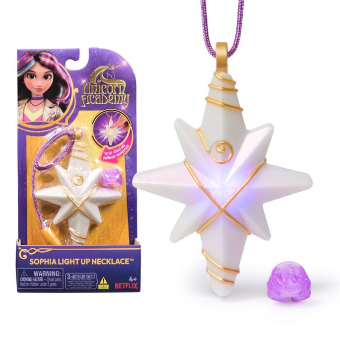Unicorn Academy ogrlica s prstenom