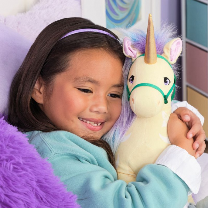 Unicorn Academy plišani jednorog Leaf 38 cm